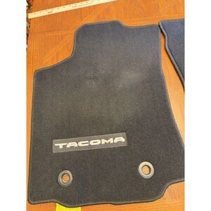 OEM TOYOTA TACOMA FRONT FLOOR MATS BLACK